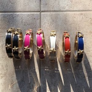 Starfish Enamel Colored Bracelets